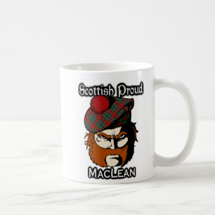 Scottish Clan MacLean Tartan Scottish Coffee Mug