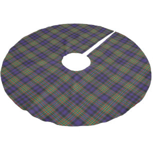 Scottish Clan MacLellan Tartan Brushed Polyester Tree Skirt