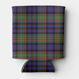 Scottish Clan MacLellan Tartan Plaid Can Cooler