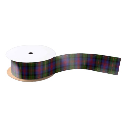 Scottish Clan MacLennan Classic Tartan Satin Ribbon