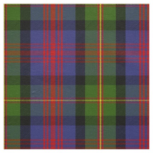 Scottish Clan MacLennan Tartan Plaid Fabric