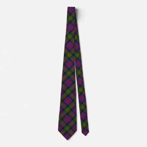 Scottish Clan MacLennan Tartan Tie