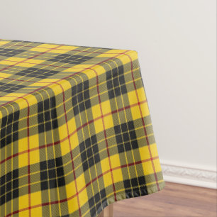 Scottish Clan MacLeod Celebration Tartan Tablecloth