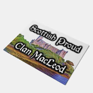 Scottish Clan MacLeod Dunvegan Castle Welcome Mat