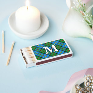 Scottish Clan MacLeod Harris Tartan Matchboxes
