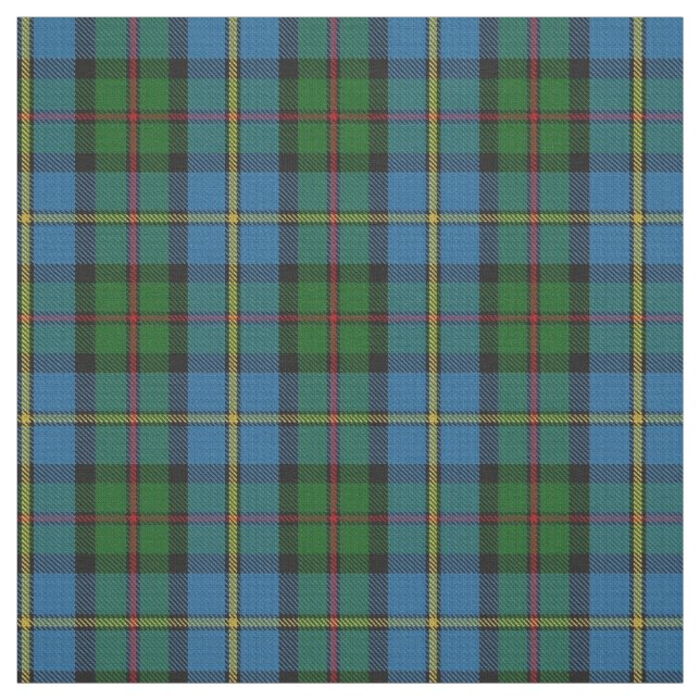 Scottish Clan MacLeod of Harris Tartan Fabric (Swatch)