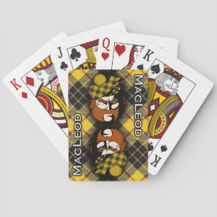 Scottish Clan MacLeod of Lewis Tartan Deck Poker Cards