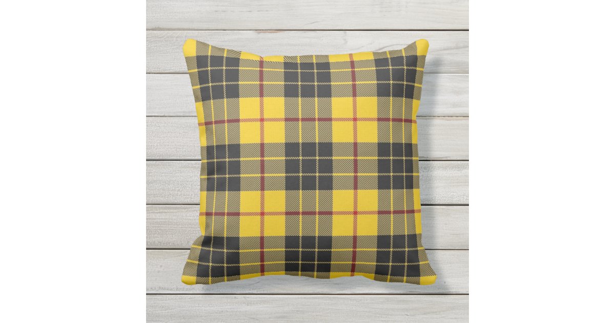 Scottish Clan Macleod Of Lewis Tartan Throw Pillow Zazzle Com