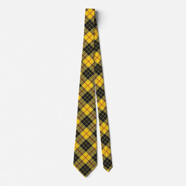 Scottish Clan MacLeod of Lewis Tartan Tie (Front)