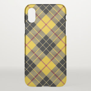 Scottish Clan MacLeod Tartan Plaid iPhone X Case