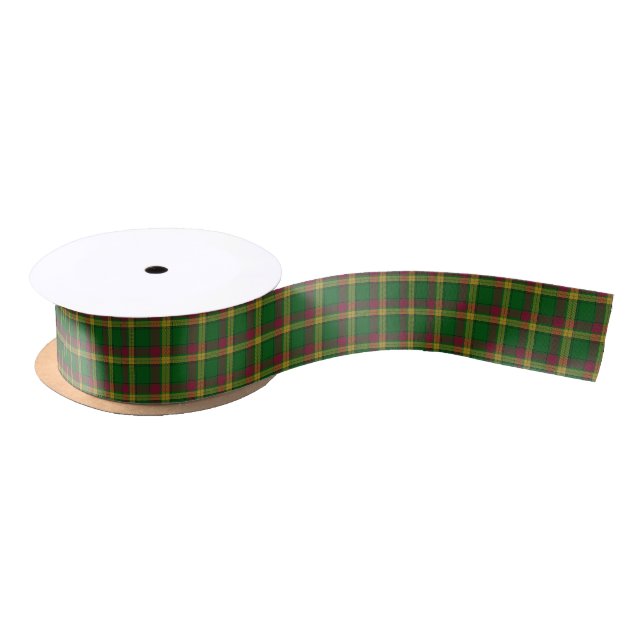 Scottish Clan MacMillan Classic Tartan Satin Ribbon (Spool)