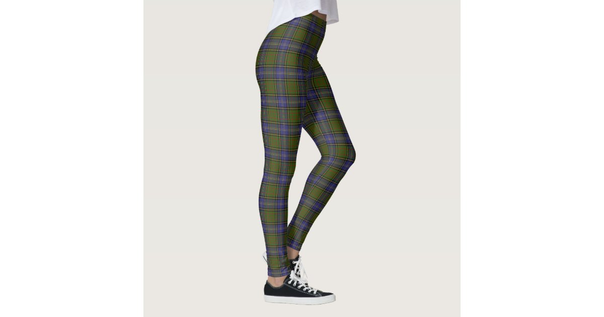 Barclay Hunting Ancient Tartan Leggings - Alba Celtic Style