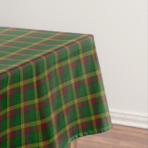 Scottish Clan MacMillan Tartan Tablecloth