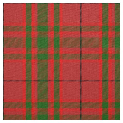 Scottish Clan MacNab Tartan Plaid Fabric