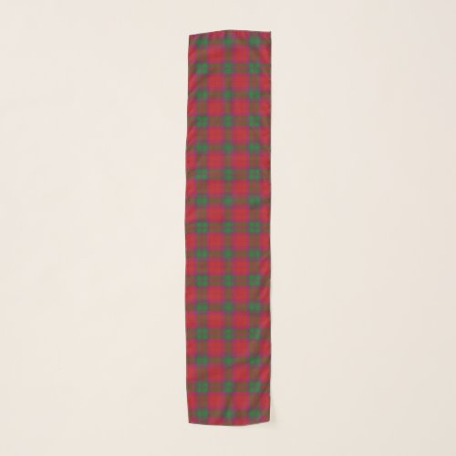 Scottish Clan MacNab Tartan Plaid Scarf