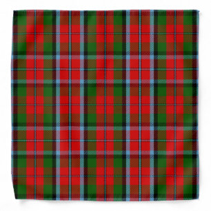 Scottish Clan MacNaughton Tartan Plaid Bandana