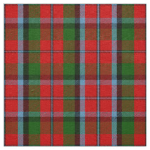 Scottish Clan MacNaughton Tartan Plaid Fabric