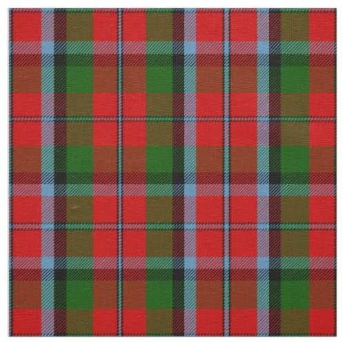Scottish Clan MacNaughton Tartan Plaid Fabric