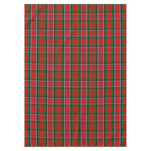 Scottish Clan MacNaughton Tartan Plaid Tablecloth