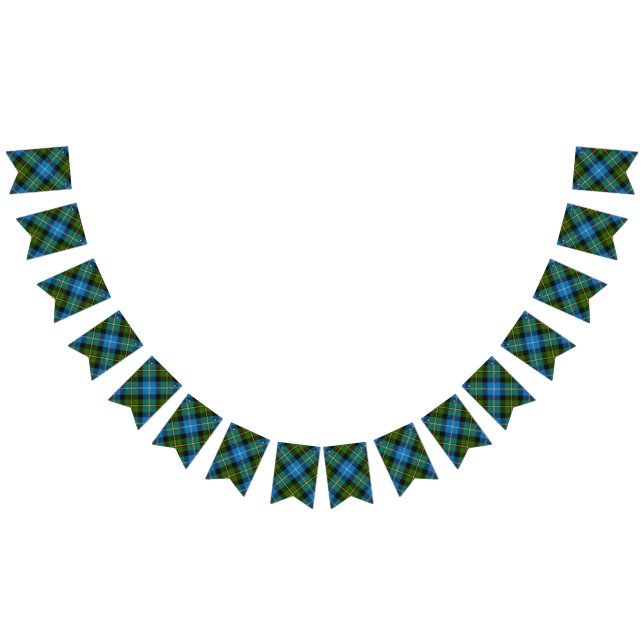 Scottish Clan MacNeil Tartan Bunting Flags (All)