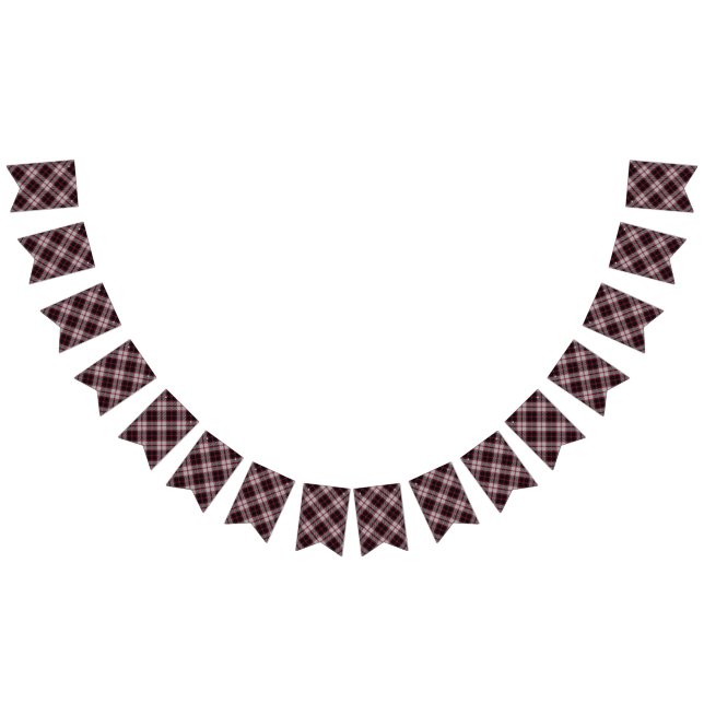 Scottish Clan MacPherson Tartan Bunting Flags (All)