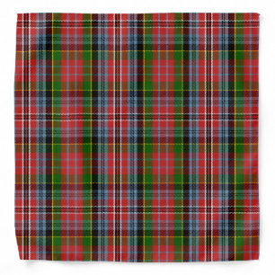 Scottish Clan MacPherson Tartan Plaid Bandana