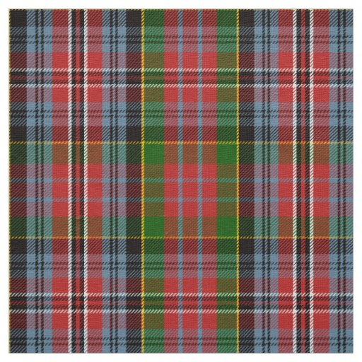 Scottish Clan MacPherson Tartan Plaid Fabric