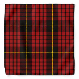 Scottish Clan MacQueen Tartan Plaid Bandana