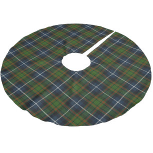 Scottish Clan MacRae Hunting Tartan Brushed Polyester Tree Skirt