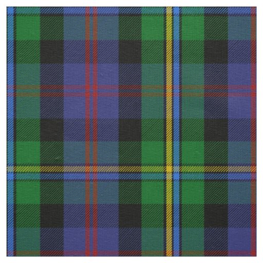 Scottish Clan Malcolm Tartan Plaid Fabric