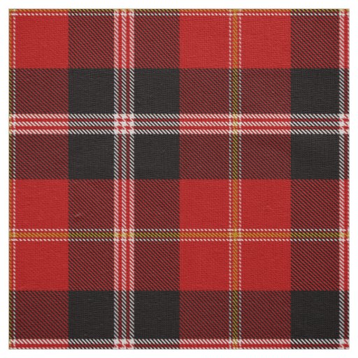 Scottish Clan Marjoribanks Tartan Plaid Fabric
