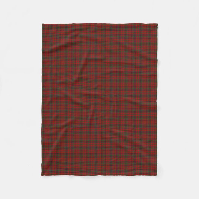 Scottish Clan Matheson Classic Tartan Fleece Blanket (Front)