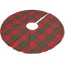 Scottish Clan Maxwell Red Green Tartan Brushed Polyester Tree Skirt