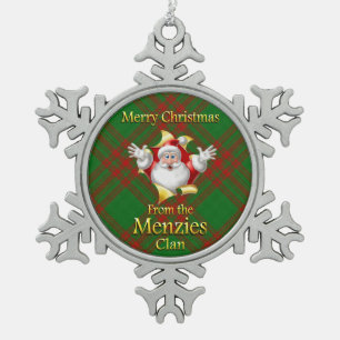 Scottish Clan Menzies Christmas Ornament