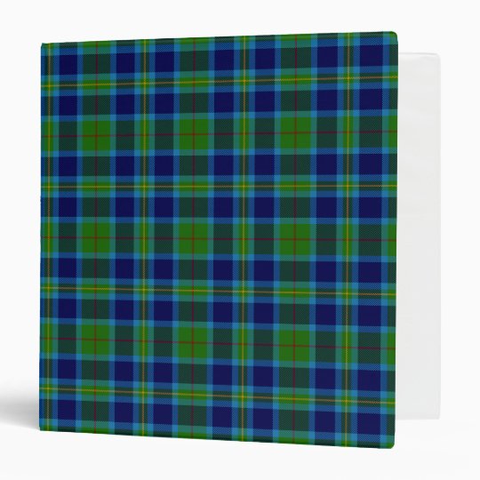 Scottish Clan Miller Tartan Plaid 3 Ring Binder | Zazzle.com