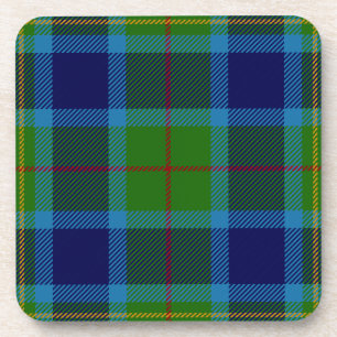 Scottish Clan Miller Tartan Plaid Beverage Coaster