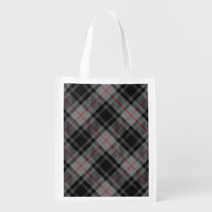 Scottish Clan Moffat Family Tartan Reusable Grocery Bag