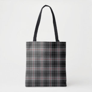 Scottish Clan Moffat Tartan Plaid Tote Bag