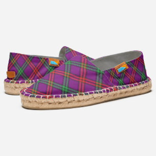 Scottish Clan Montgomery Tartan Plaid Espadrilles