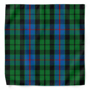 Scottish Clan Morrison Tartan Plaid Bandana