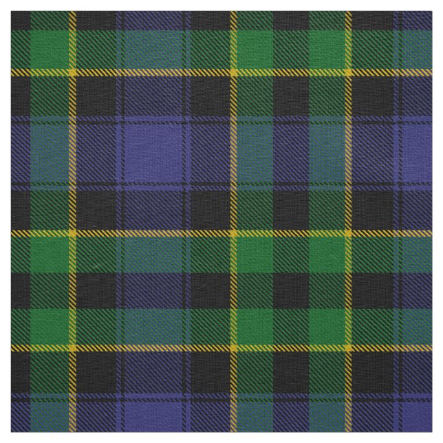 Scottish Clan Mowat Tartan Plaid Fabric (Swatch)