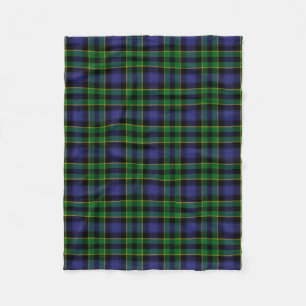 Scottish Clan Mowat Tartan Plaid Fleece Blanket