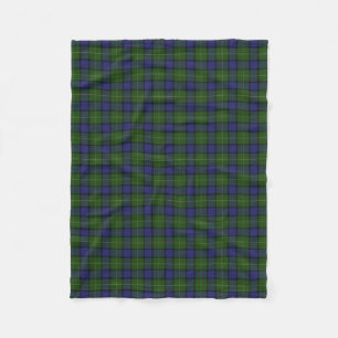 Scottish Clan Muir Classic Tartan Fleece Blanket