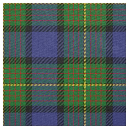 Scottish Clan Muir Tartan Plaid Fabric