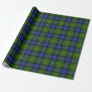 Scottish Clan Muir Tartan Plaid Wrapping Paper