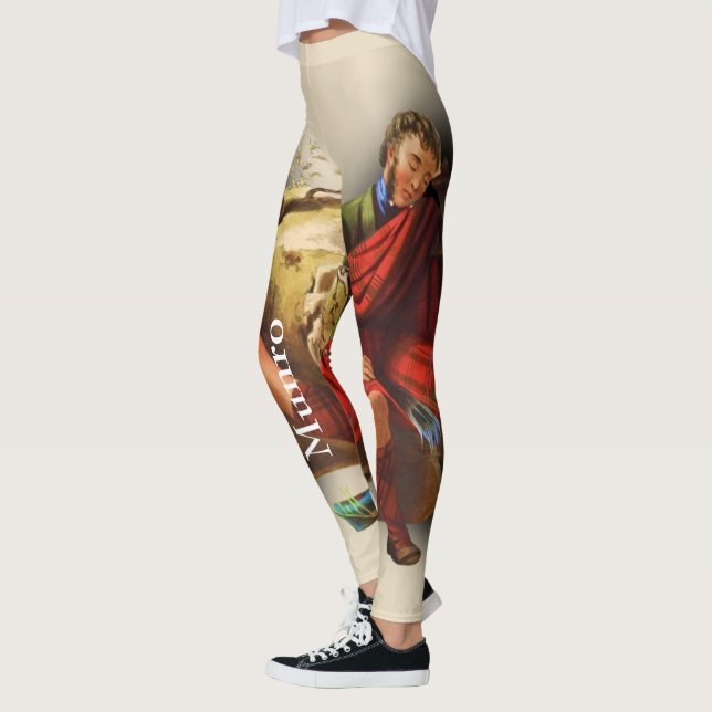 Scottish Clan Munro By R. R. McIan Leggings (Left)