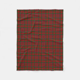 Scottish Clan Munro Classic Tartan Fleece Blanket