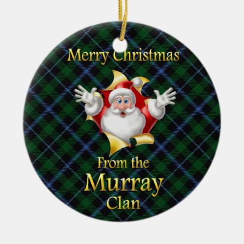 Scottish Clan Murray Christmas Ornament