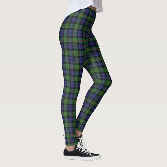 Scottish Clan Murray Tartan Leggings (Right)