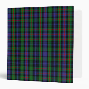 Scottish Clan Murray Tartan Plaid 3 Ring Binder